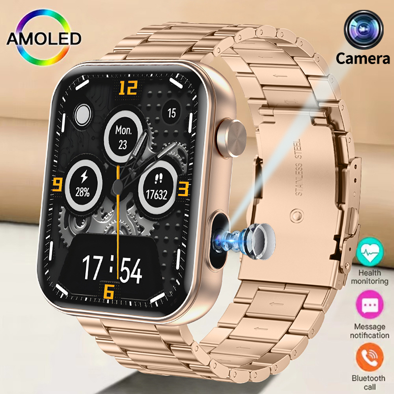 Luxury Watch Photo - Novo relógio inteligente com câmera tirar