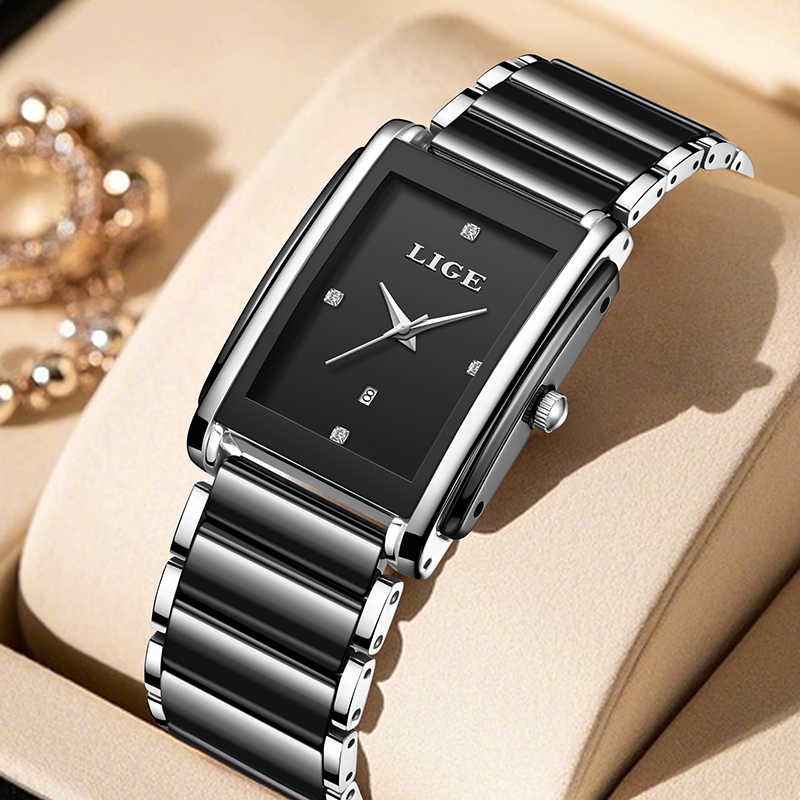 Luxury Watch Case Travel - Lige novo luxo relógios femininos elegante