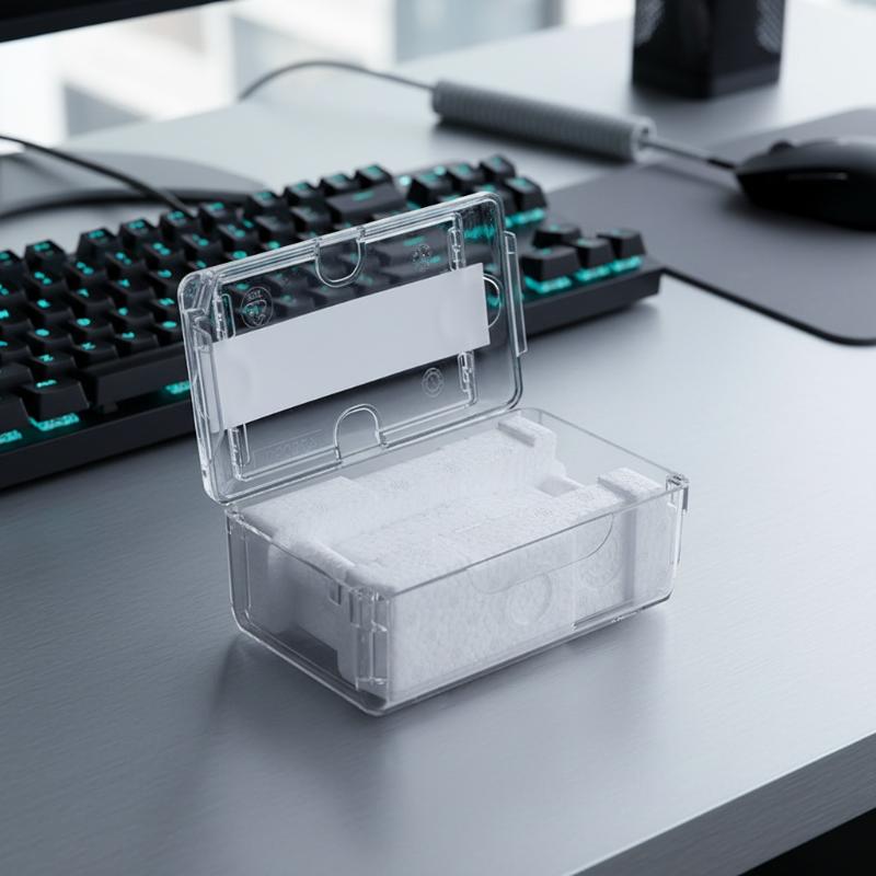 Luxury Watch Case Travel - Caixa de Relógio Transparente Vintage para