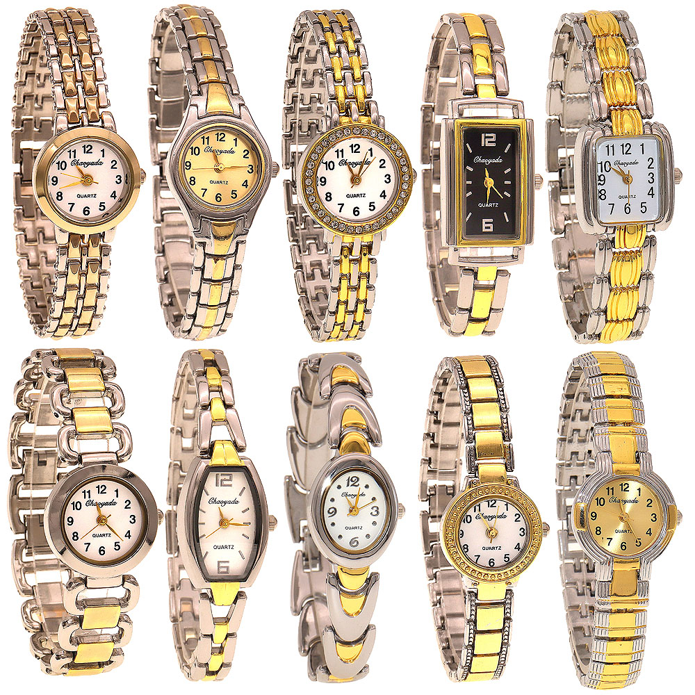 Luxury Watch Girl - 10 peças/lote, Relógios Elegantes para Mulheres