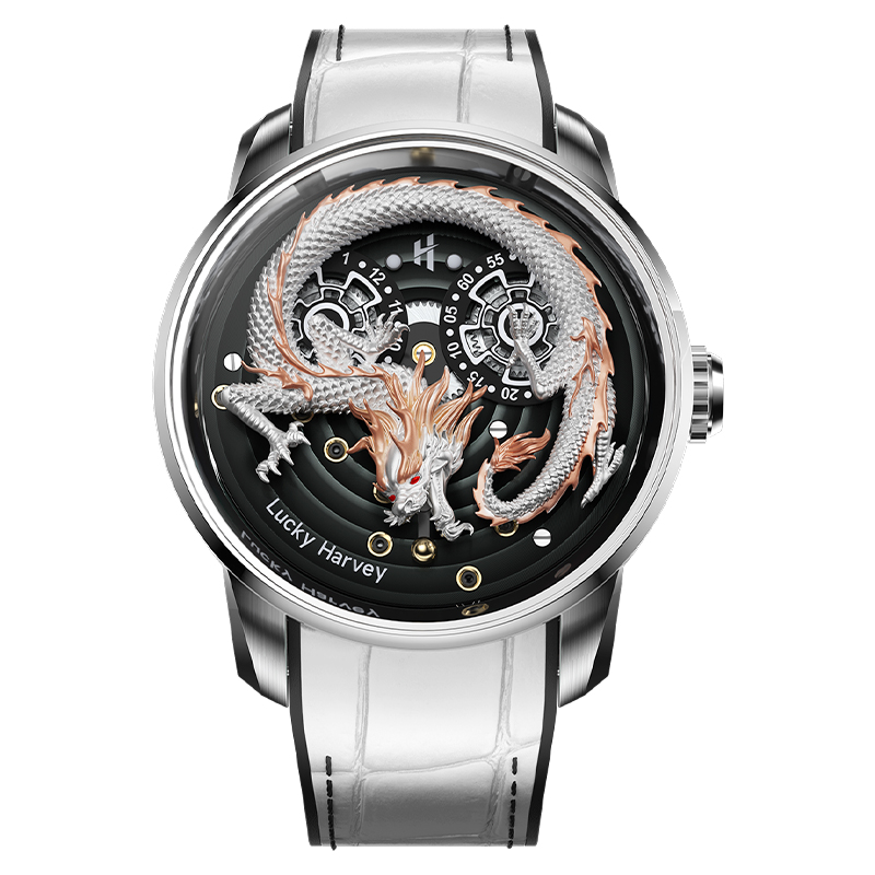Luxury Watch In China - Relógio Lucky Harvey Luxury China Dragon