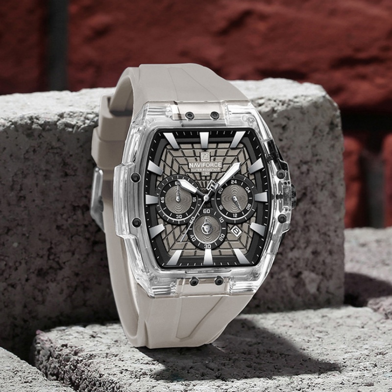 Minute Repeater Watch - Relógio Multifuncional Masculino NAVIFORCE NF6113 com