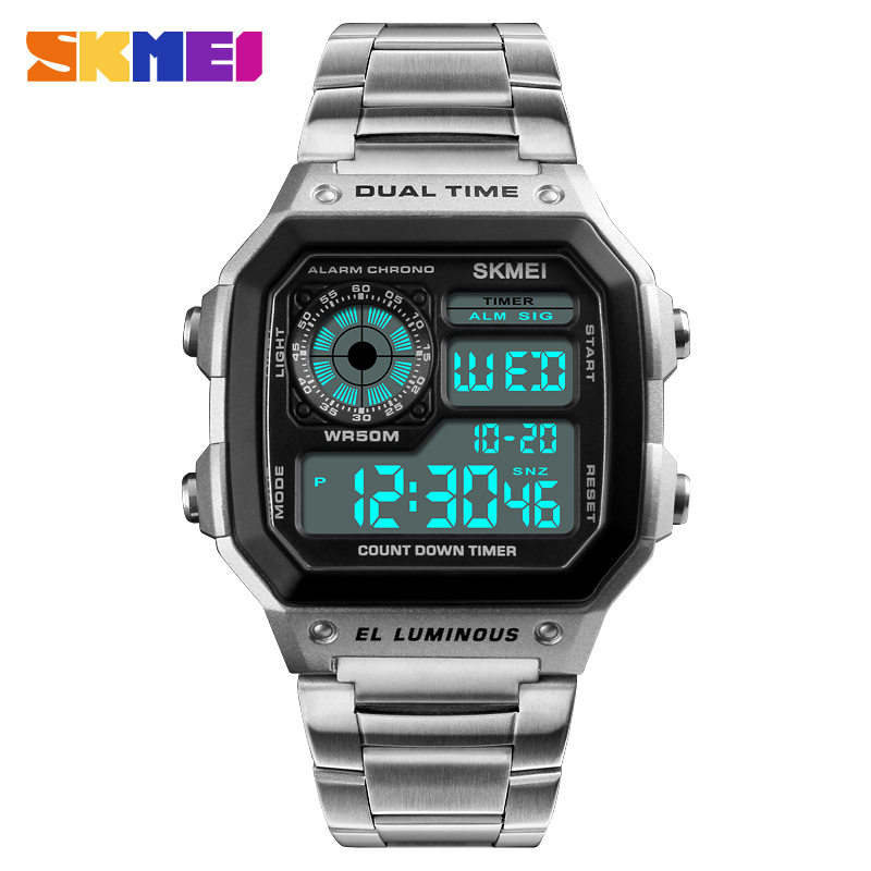 Minute Repeater Watch - Skmei 1335 relógio digital para homens