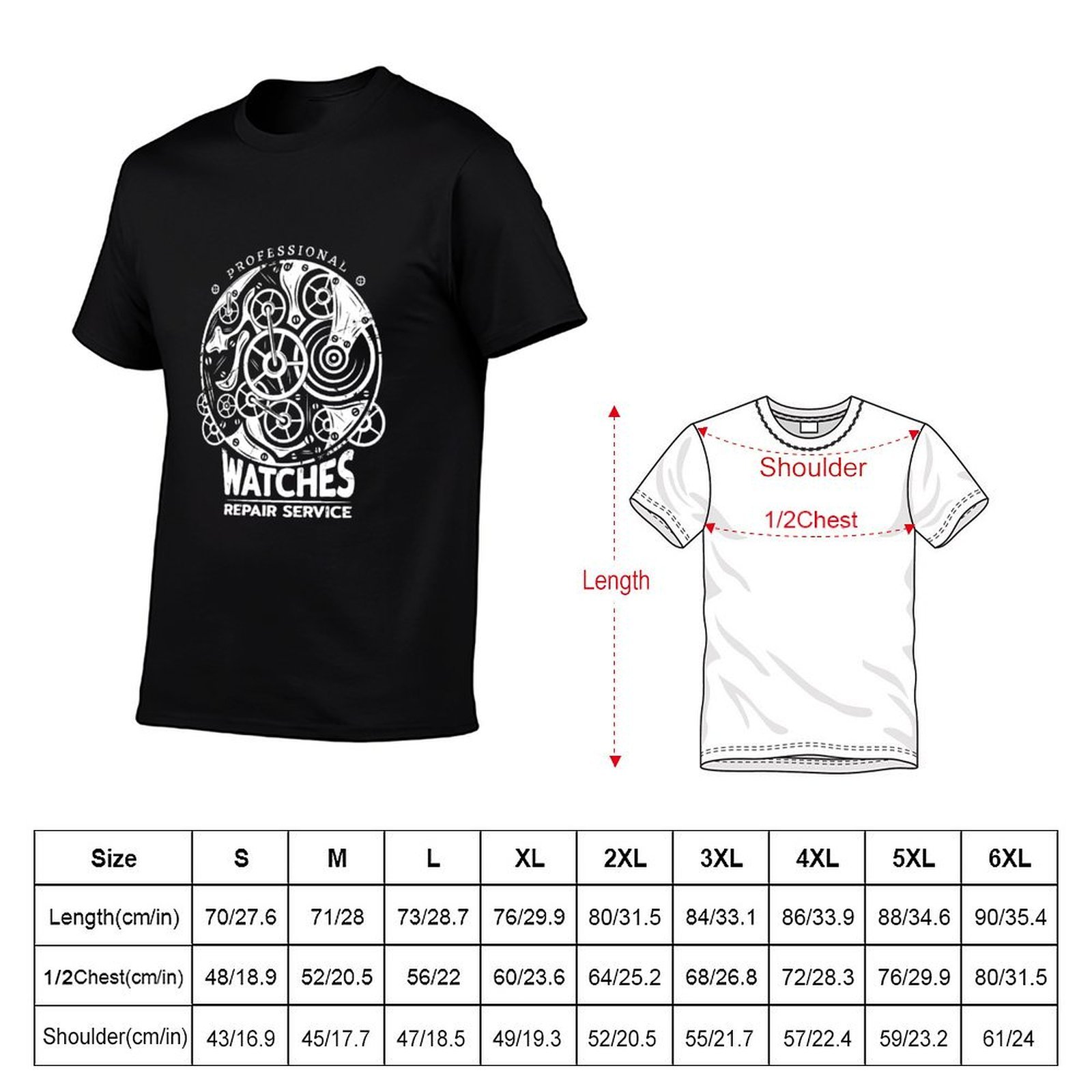 Camiseta masculina de algodão  - Luxury Watch In China avaliação e preço