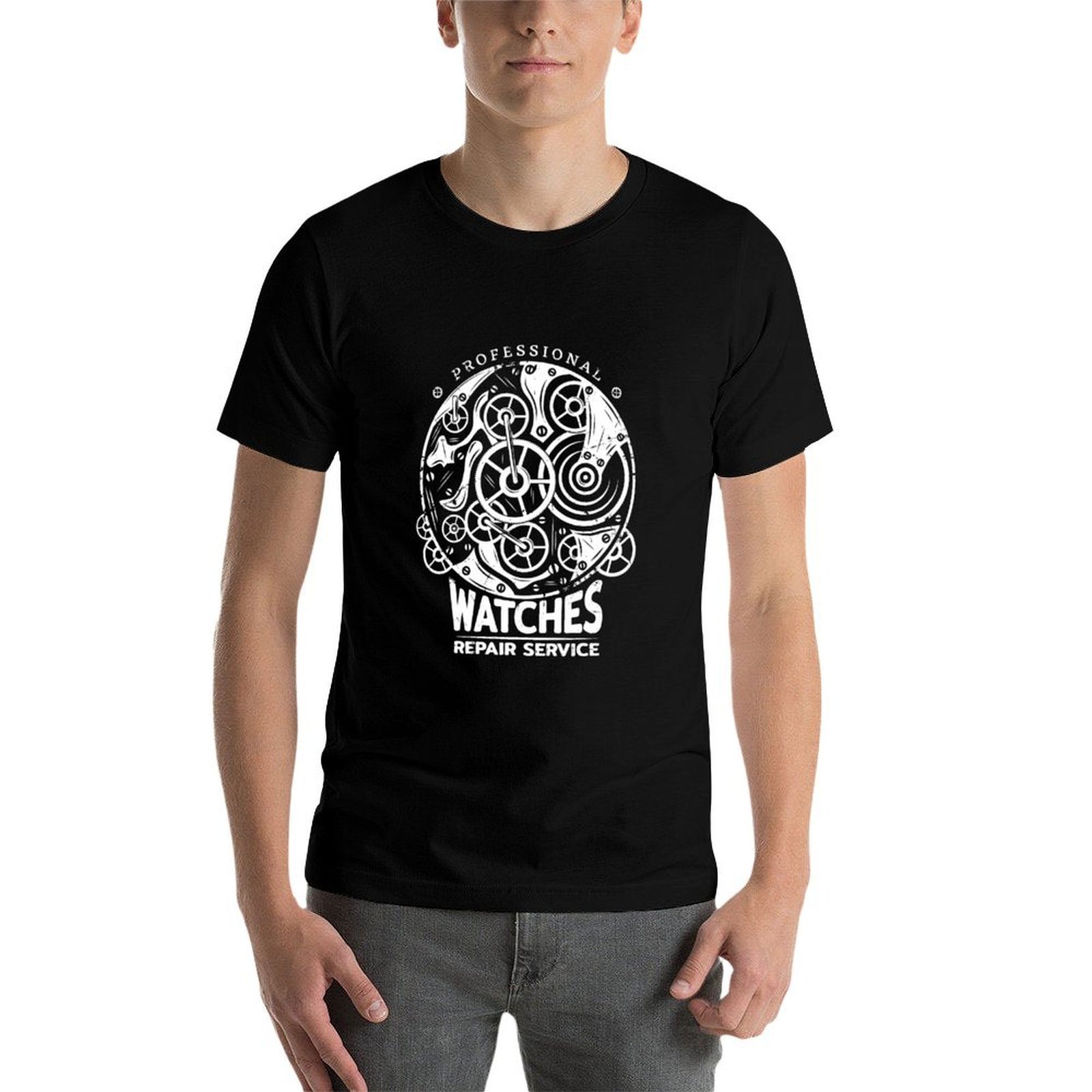 Camiseta masculina de algodão  - Luxury Watch In China avaliação e preço