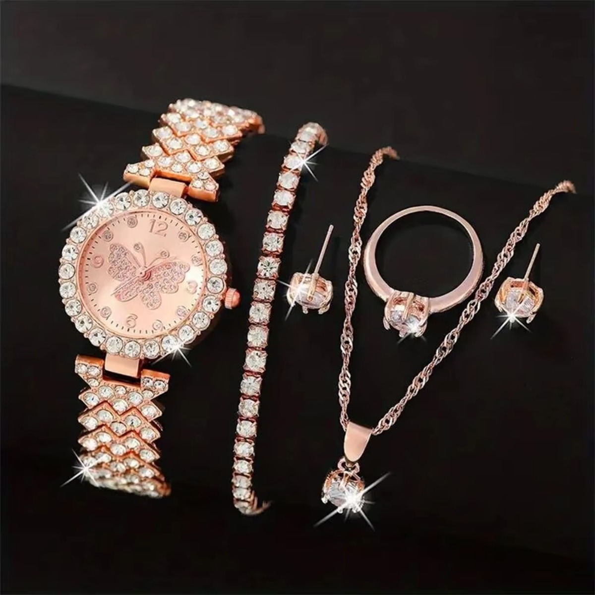 Conjunto de 6 Peças: Relógio F - Luxury Watch Case Travel avaliação e preço