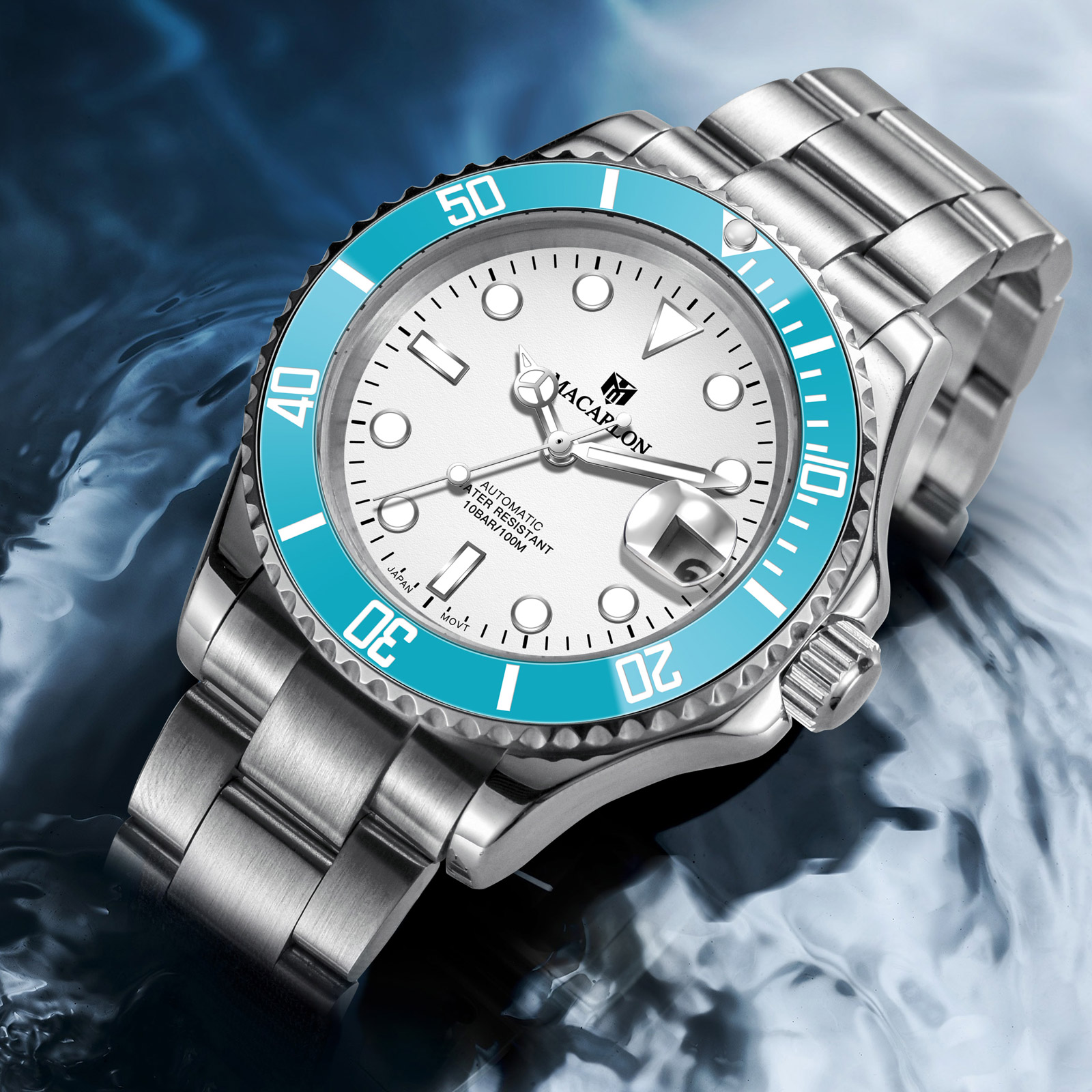Relógio Mecânico Macarlon 40MM - Luxury Watch In China avaliação e preço