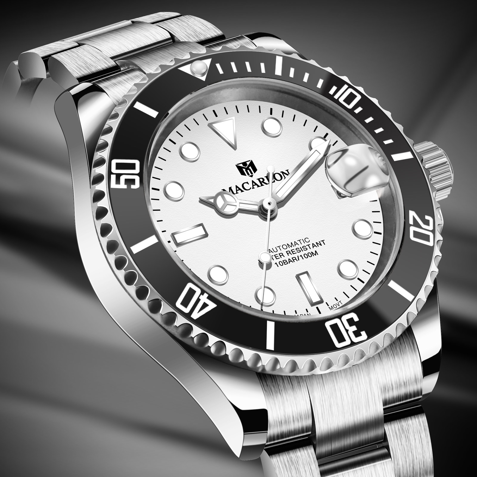 Relógio Mecânico Macarlon 40MM - Luxury Watch In China avaliação e preço