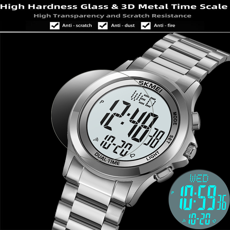 Skmei masculino led cronógrafo - Minute Repeater Watch avaliação e preço