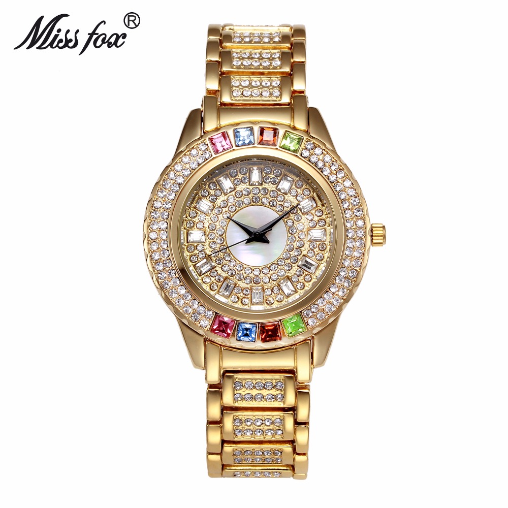 Missfox senhoras festa de ouro - Luxury Watch In China avaliação e preço