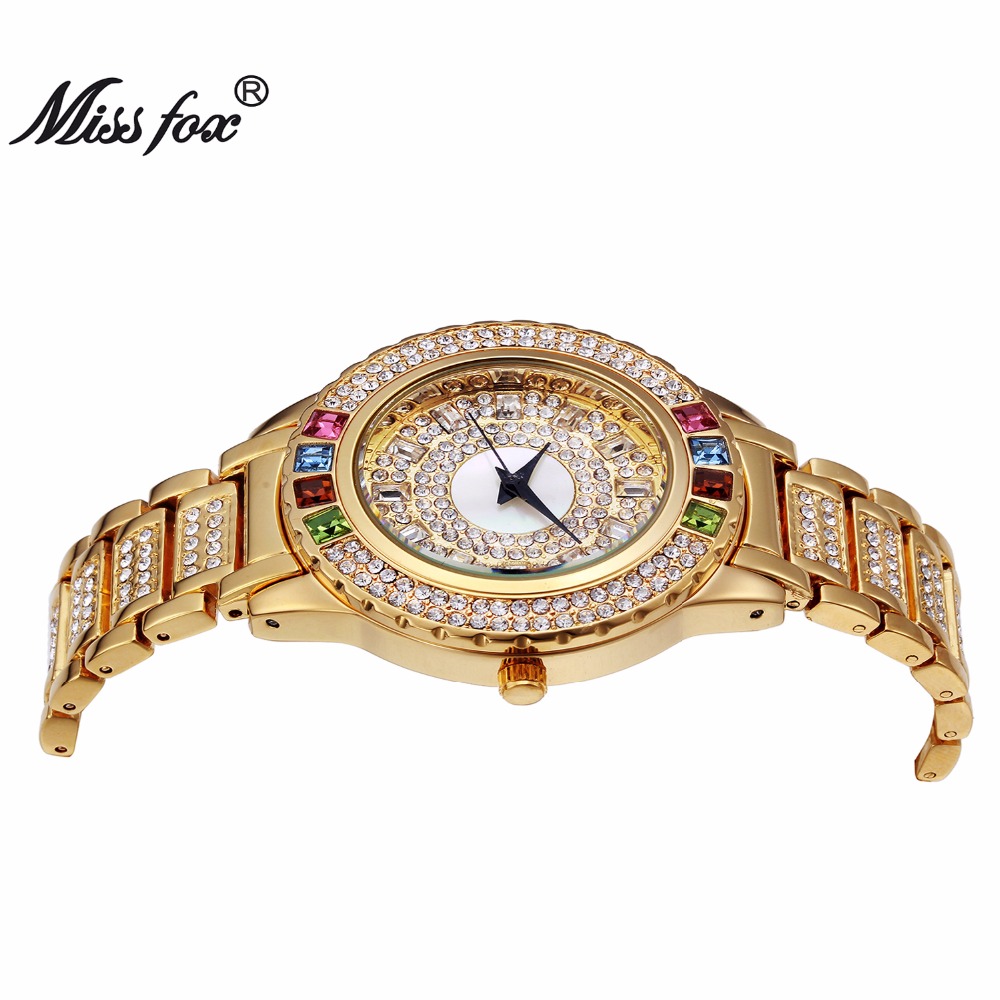 Missfox senhoras festa de ouro - Luxury Watch In China avaliação e preço