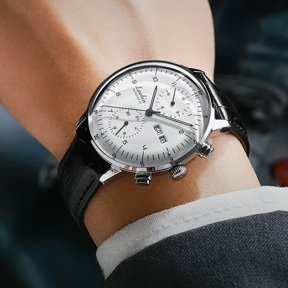 Moda masculina relógios mecâni - Minute Repeater Watch avaliação e preço
