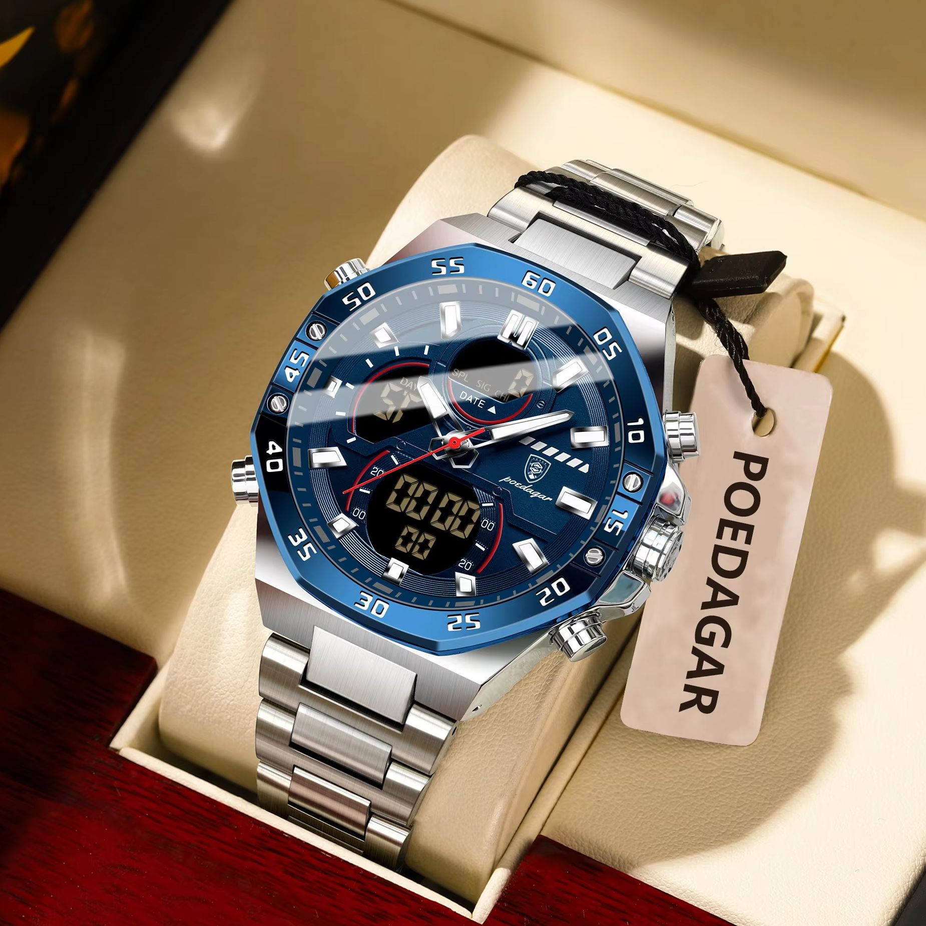 Poedagar topo relógio masculin - Minute Repeater Watch avaliação e preço