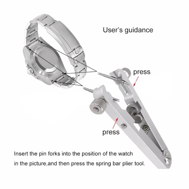 Alicate removedor de pulseira  - Luxury Watch Cleaning Kit avaliação e preço