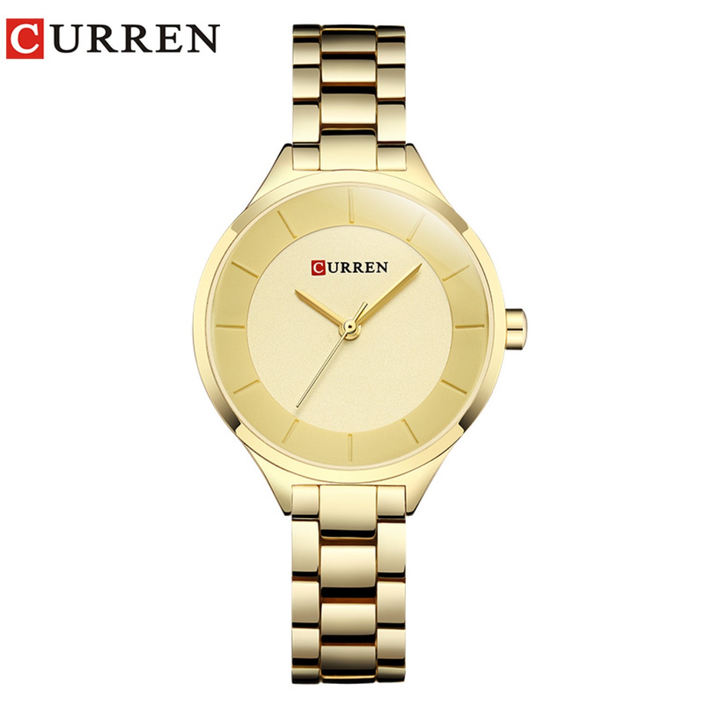 Relógio de Pulso Feminino CURR - Luxury Watch Girl avaliação e preço