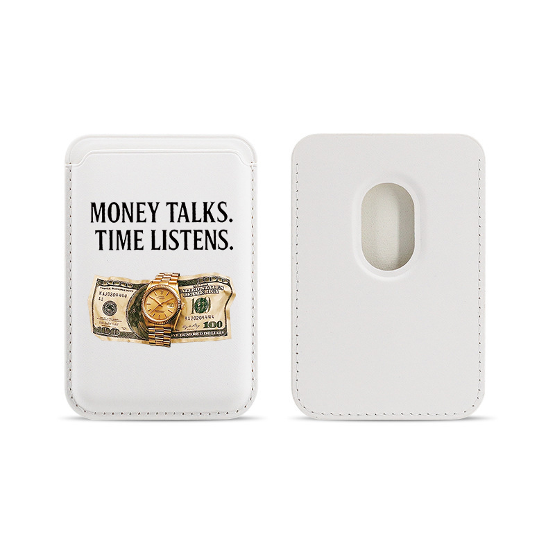 Capa carteira de couro branco  - Luxury Watch Quotes avaliação e preço