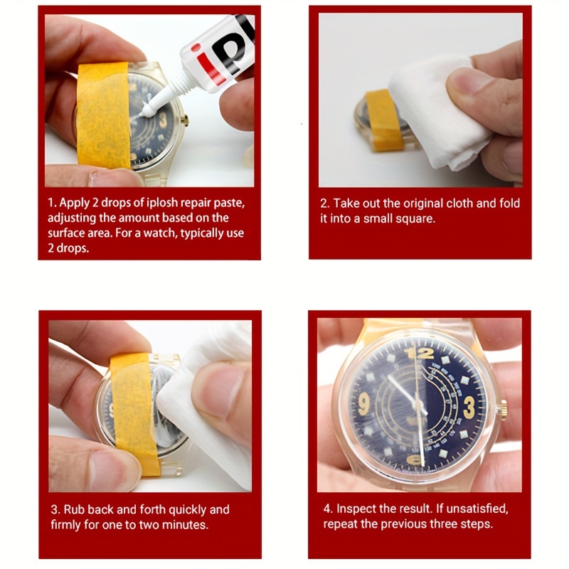 Creme reparador de arranhões i - Luxury Watch Cleaning Kit avaliação e preço