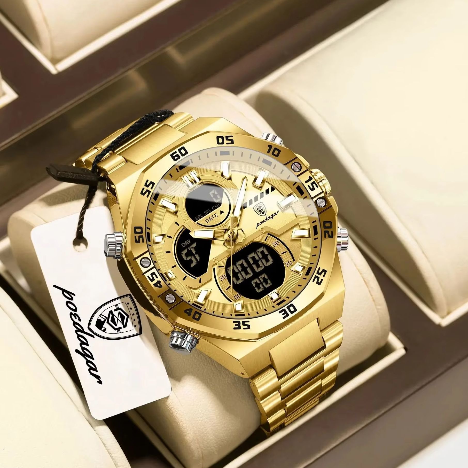 Relógio de Pulso Masculino POE - Minute Repeater Watch avaliação e preço