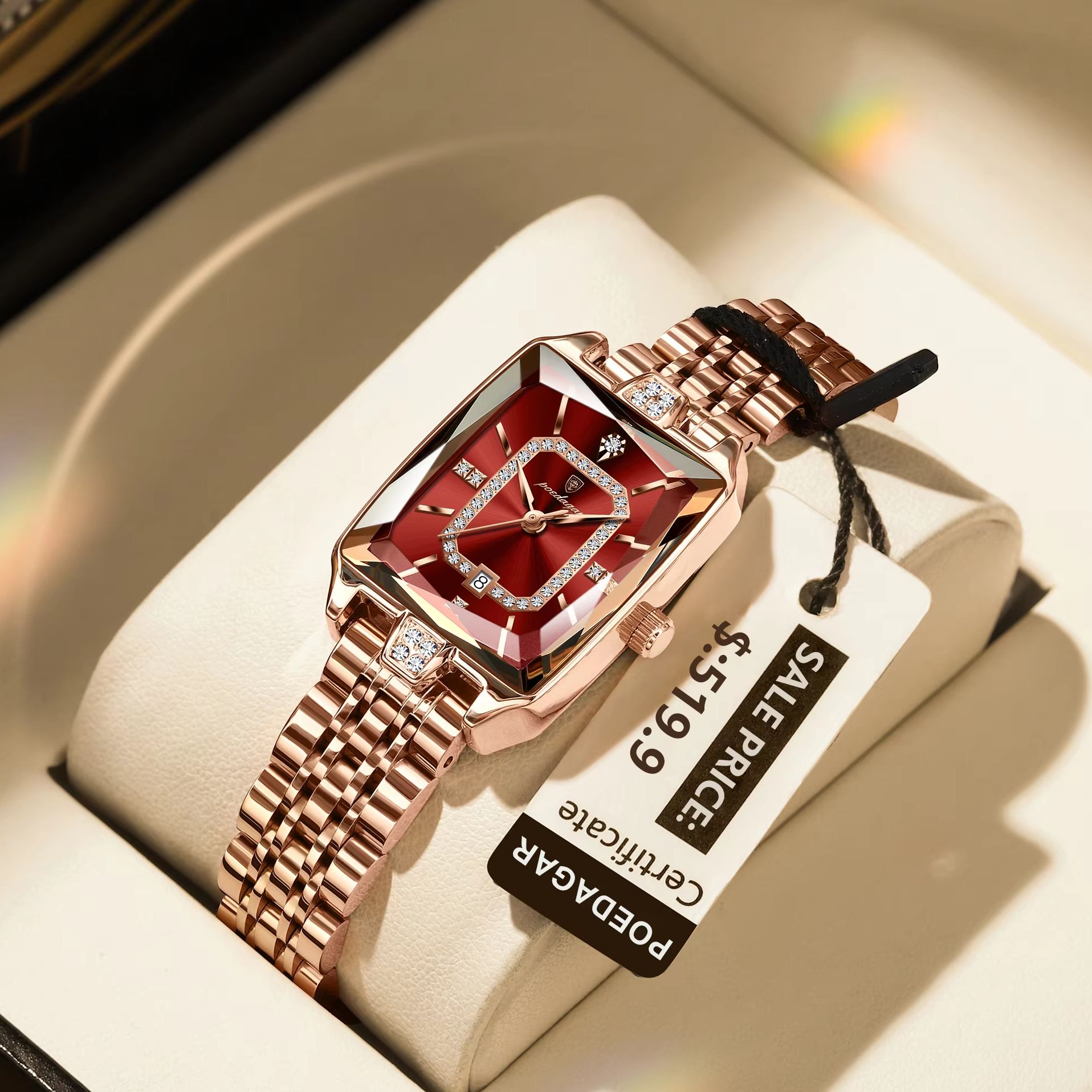 Poedagar moda elegante feminin - Luxury Watch Girl avaliação e preço