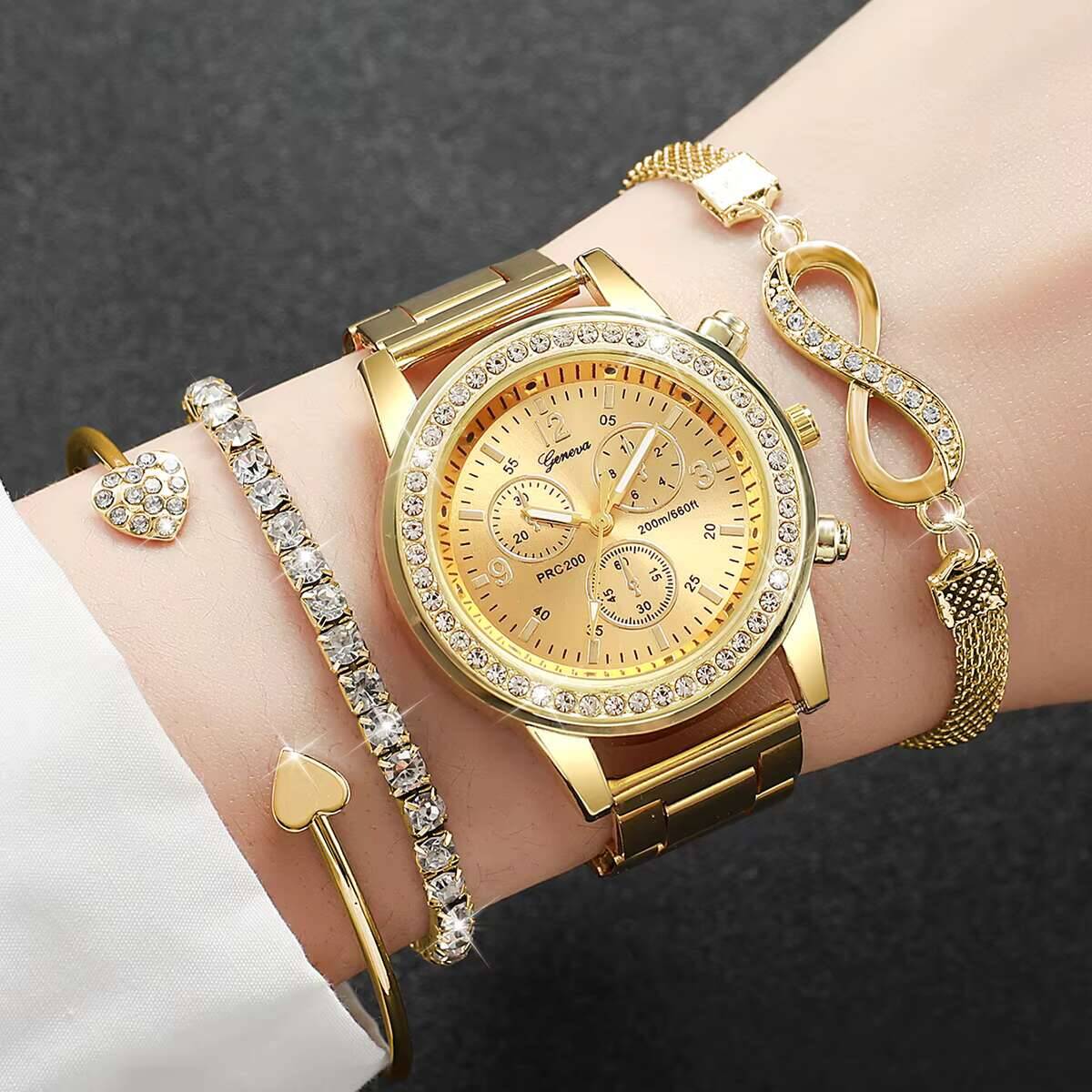 Conjunto de 4 Relógios de Luxo - Luxury Watch Case Travel avaliação e preço