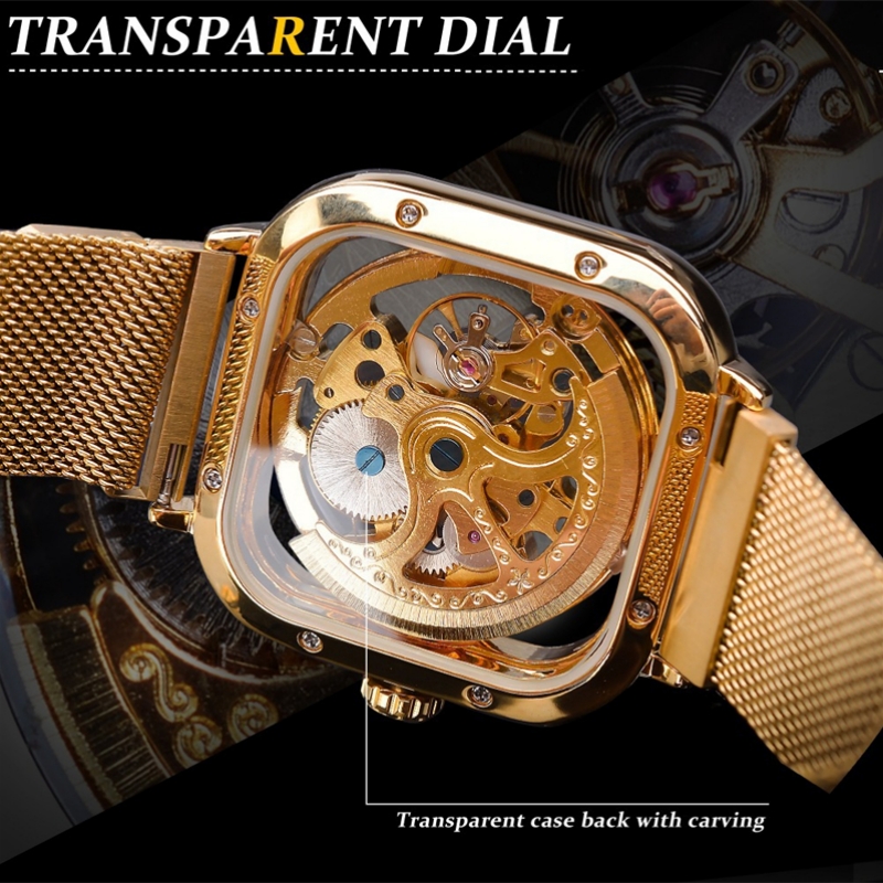 Novo Relógio Mecânico Masculin - Luxury Watch It avaliação e preço