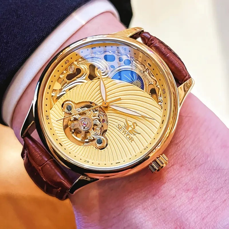 Relógio Mecânico Automático Lu - Luxury Watch It avaliação e preço