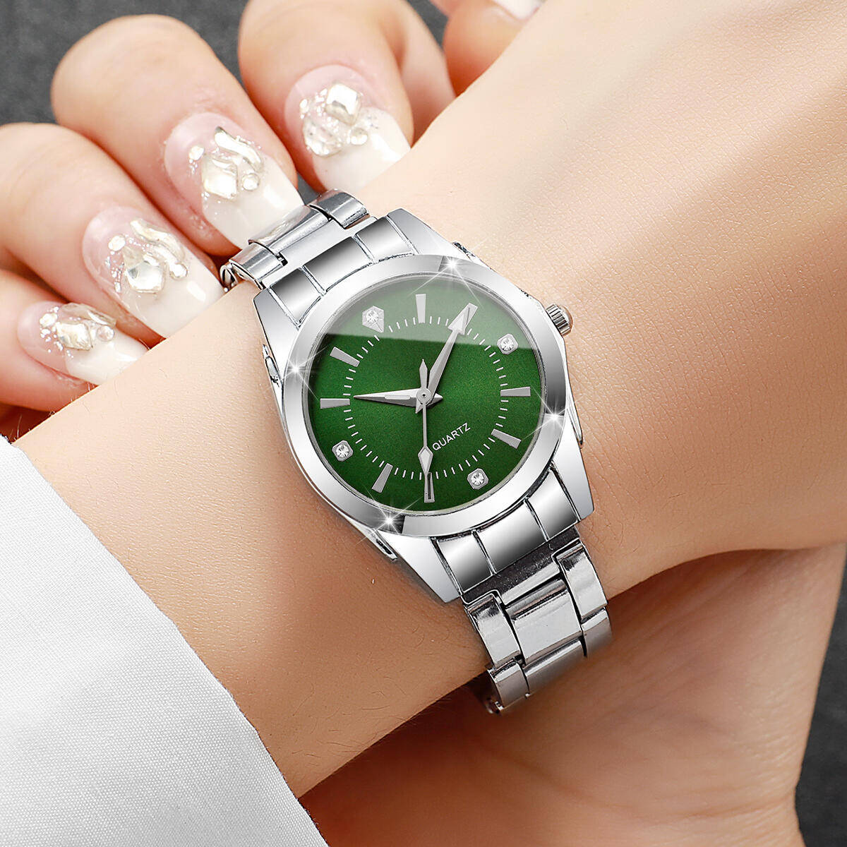 Luxo strass relógios femininos - Luxury Watch Case Travel avaliação e preço