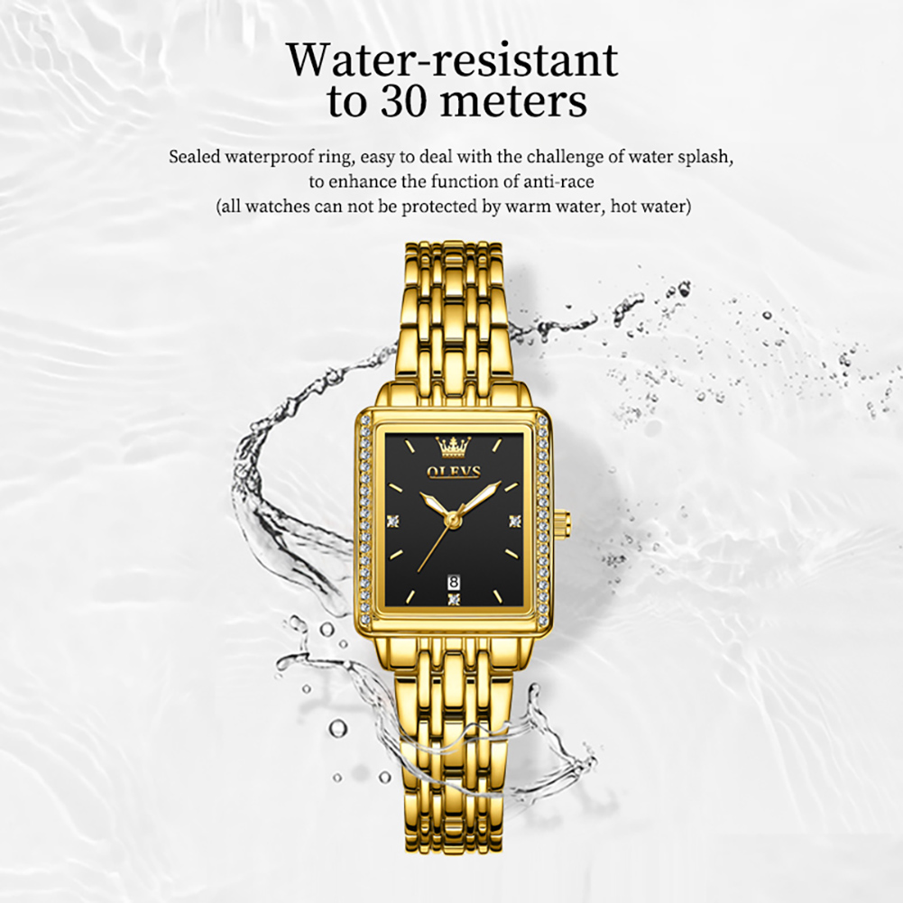 Relógio OLEVS 9995 para Mulher - Luxury Watch Girl avaliação e preço