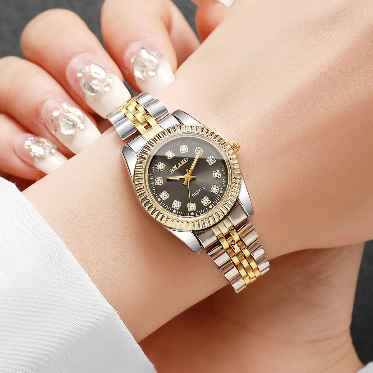 Relógio feminino de quartzo co - Luxury Watch Case Travel avaliação e preço