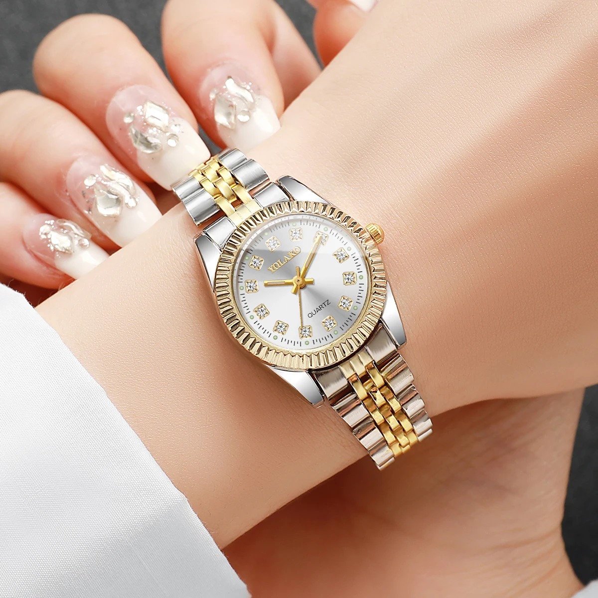 Relógio feminino de quartzo co - Luxury Watch Case Travel avaliação e preço