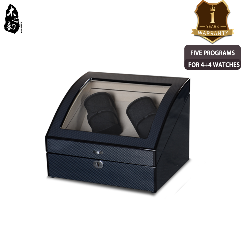 4 + 4 relógios caixa enrolador - Quiet Luxury Watch Men avaliação e preço